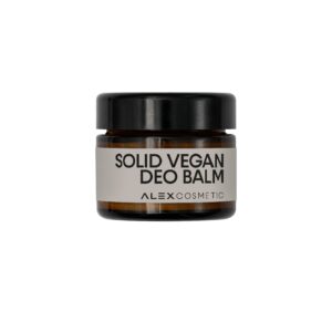 Solid vegan deo balm